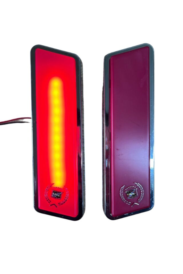 Oto Direk Lambası BORDO Cadillac Armalı Gazetelik Etiketçi Araç İçi Aydınlatma