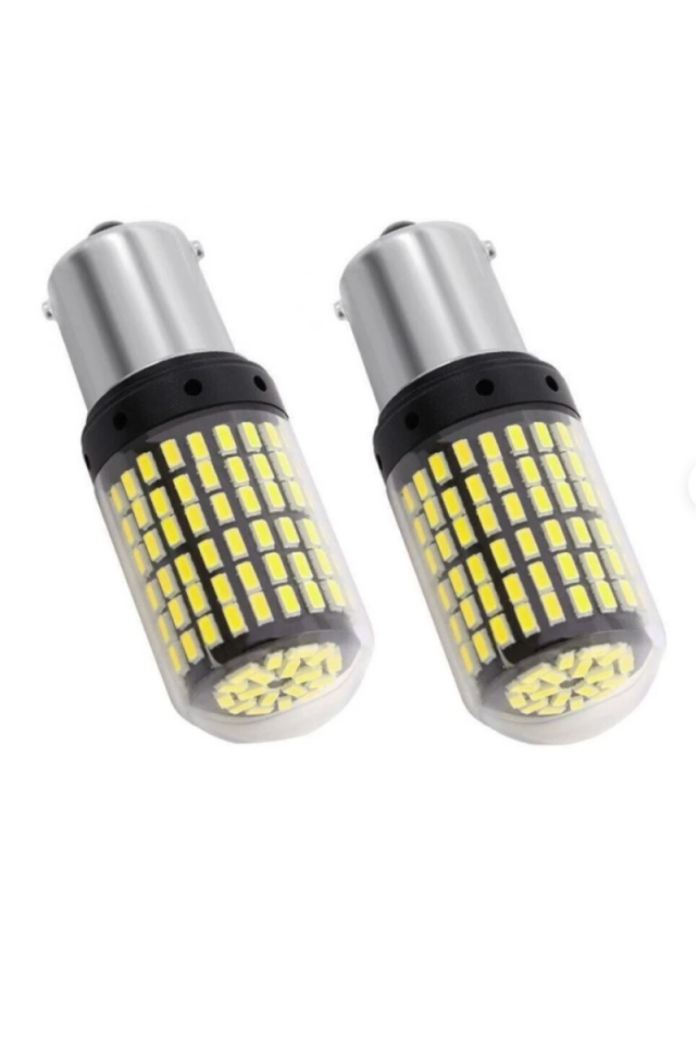144 Led Tek Duy Oto Led Ampülü Beyaz Güçlü Işık Tak Kullan ( 2 Adet )