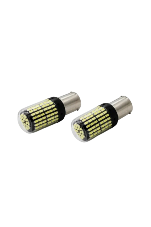 144 Led Tek Duy Oto Led Ampülü Beyaz Güçlü Işık Tak Kullan ( 2 Adet )