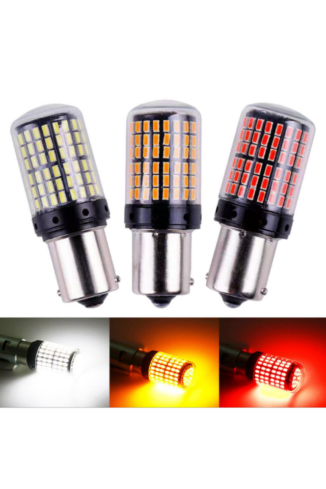 144 Led Tek Duy Oto Led Ampülü Beyaz Güçlü Işık Tak Kullan ( 2 Adet )