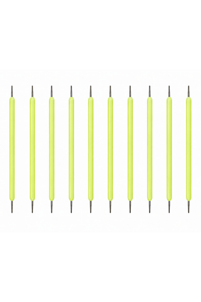 3 Volt 68MM Beyaz LED Filament Retro Tungsten Görünümlü Dekoratif Filament (10 Adet)