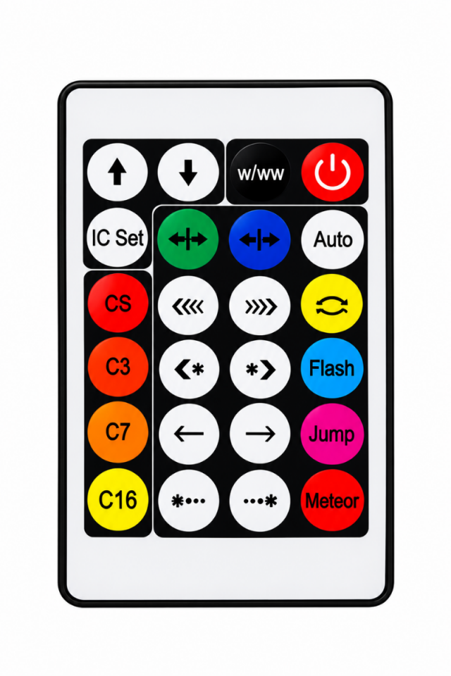 5V USB Girişli Bluetooth Kontrollü Pixel LED Kontrol Devresi WS2812B