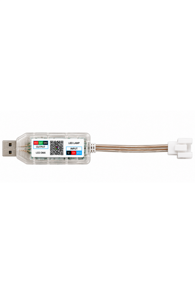 5V USB Girişli Bluetooth Kontrollü Pixel LED Kontrol Devresi WS2812B