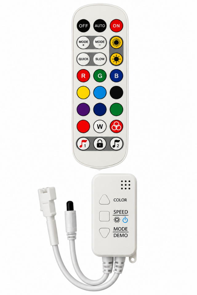 WS2811-WS2812B 5-24V Tuya Destekli Pixel Led Kontrol Cihazı