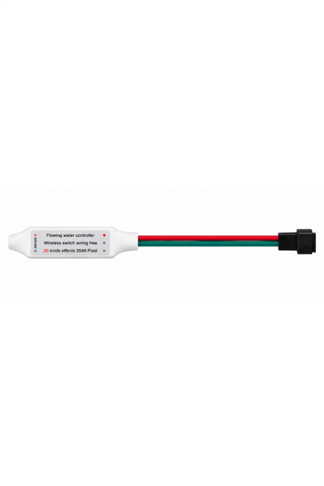12-24V Kablosuz Duvar Tipi Tek Renk Pixel Şerit Led Kontrol Paneli