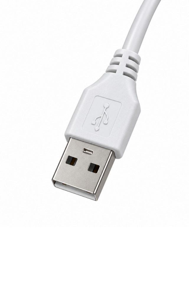 100 CM USB Girişli Touch Dokunmatik LED Dimmer ve Aç/Kapat Anahtarı 5V 2A Ucu Açık Beyaz Kablo