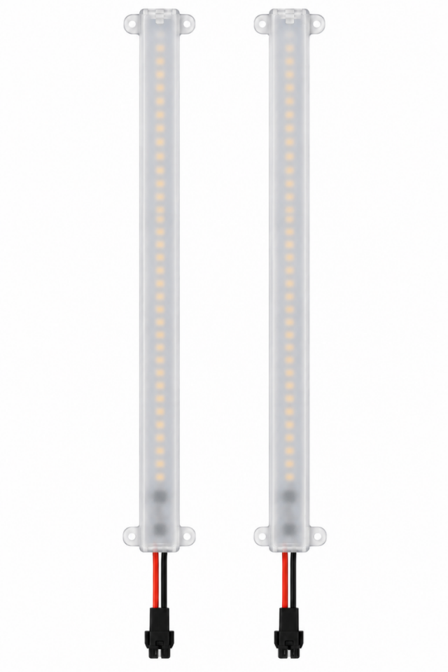 220V Opak Cam Kasalı 4014 Dim Edilebilir 50 CM Gün Işığı Çubuk Bar Led