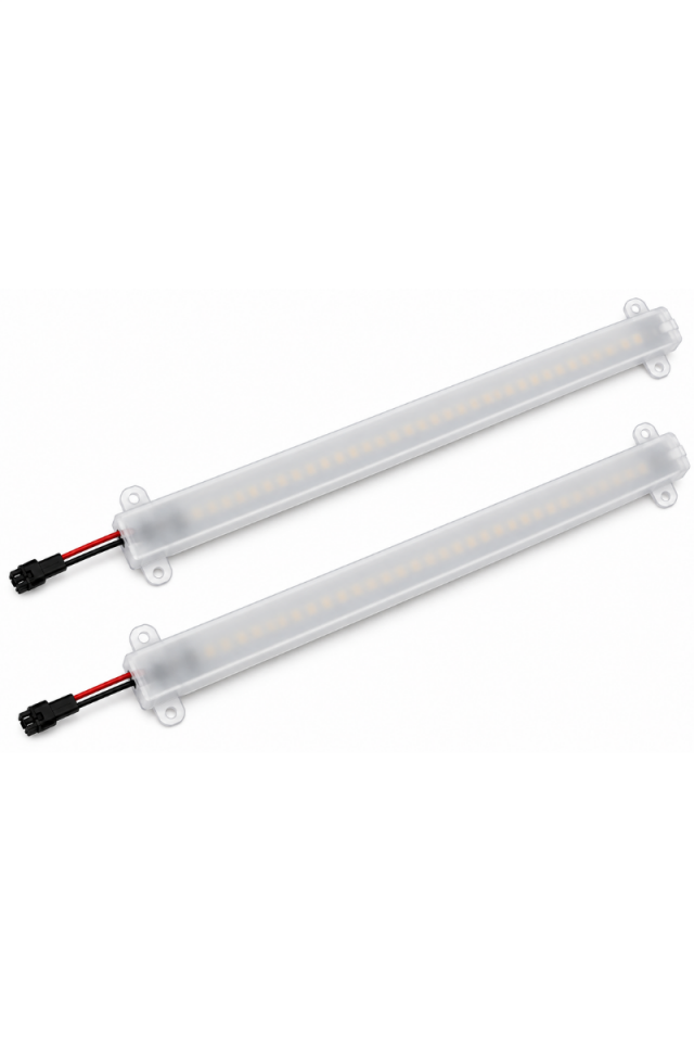 220V Opak Cam Kasalı 4014 Dim Edilebilir 50 CM Beyaz Çubuk Bar Led