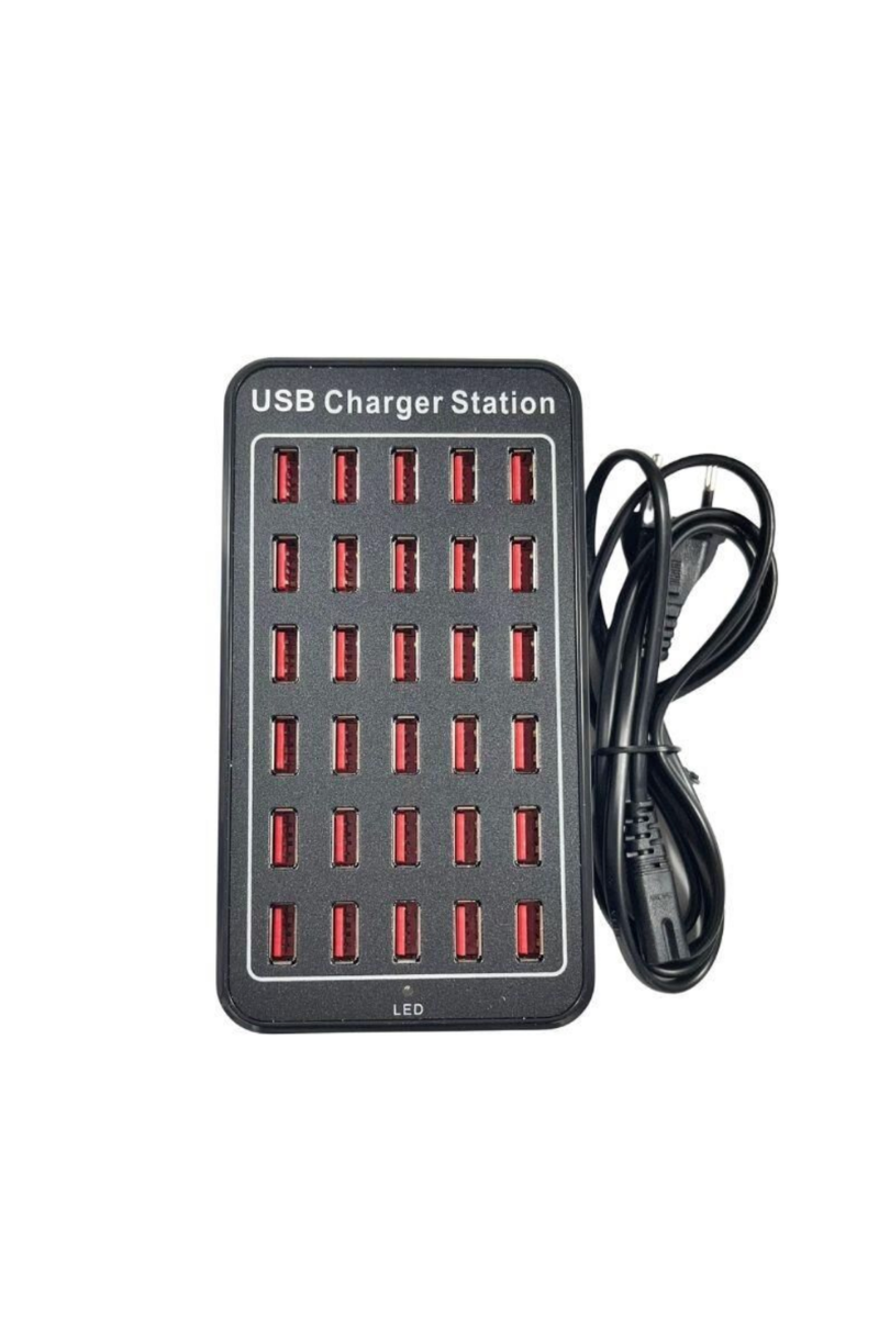 Çoklu USB Şarj Aleti 30 Port 150w Şarj İstasyon Ünitesi