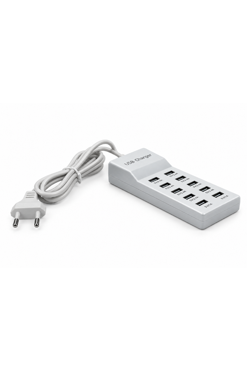 Çoklu USB Şarj Aleti 10 Port 50w Şarj İstasyon Ünitesi